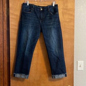 Crop straight leg Jeans